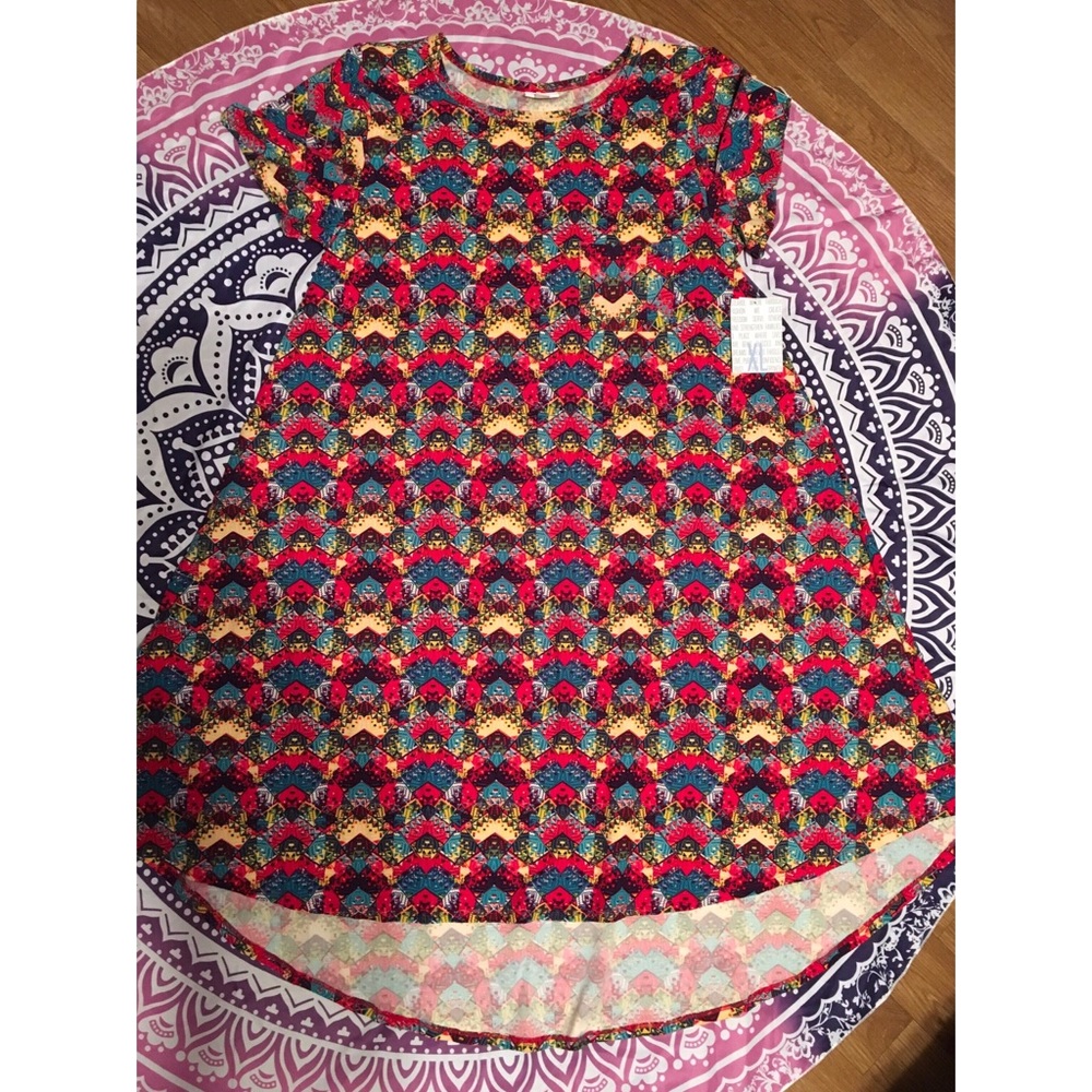 NWT XL Lularoe Carly Dress